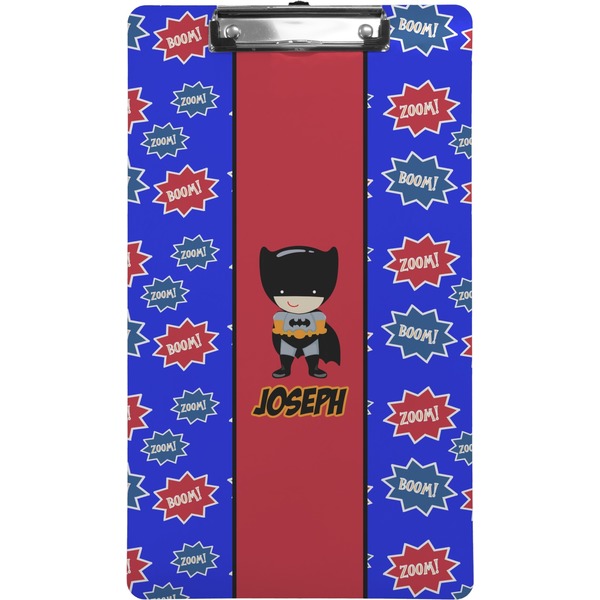 Custom Superhero Clipboard (Legal Size) (Personalized)