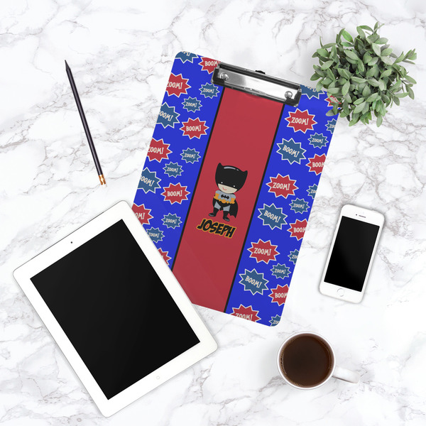 Superhero Clipboard - Lifestyle Photo