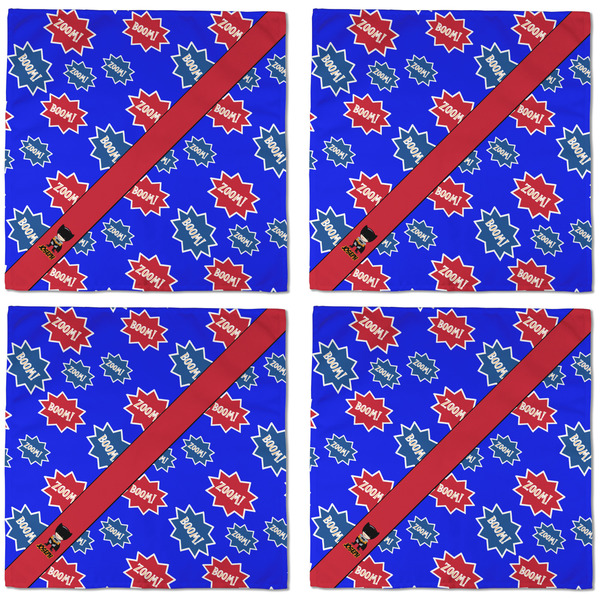 Superhero Cloth Napkins - Personalized Dinner (APPROVAL) Set of 4