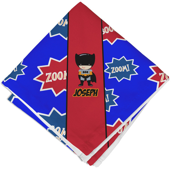 Custom Superhero Cloth Napkin w/ Name or Text