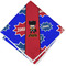 Superhero Cloth Napkin w/ Name or Text