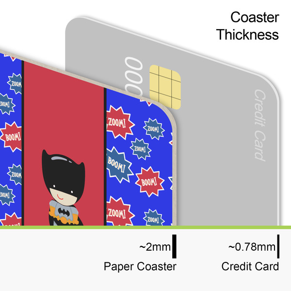 Superhero Coaster Thickness