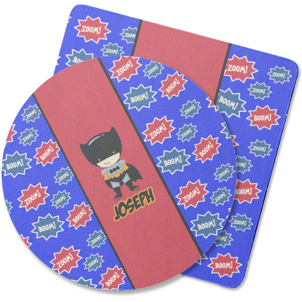 Custom Superhero Rubber Backed Coaster (Personalized)