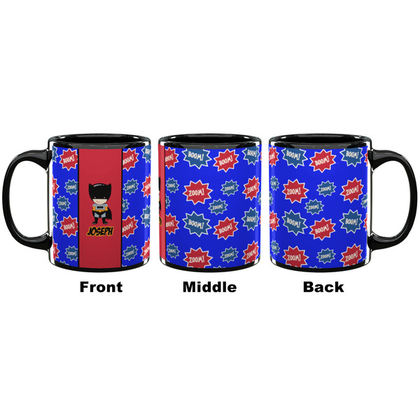 Superhero Coffee Mug - 11 oz - Black APPROVAL