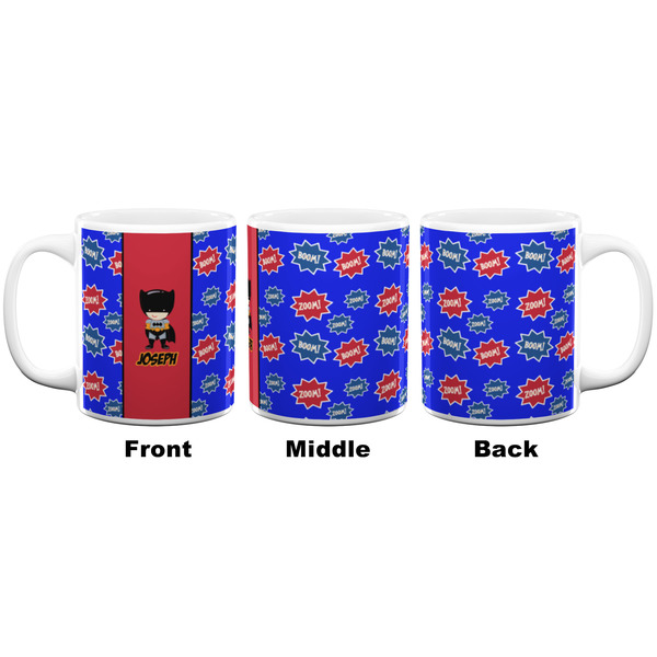 Superhero Coffee Mug - 11 oz - White APPROVAL