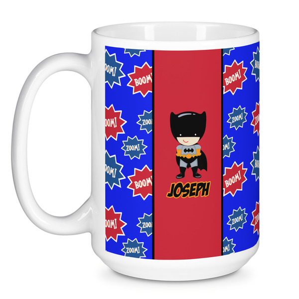 Superhero Coffee Mug - 15 oz - White