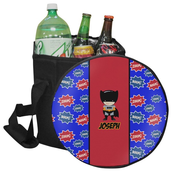 Custom Superhero Collapsible Cooler & Seat (Personalized)