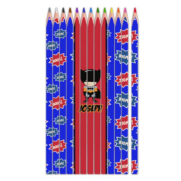 Custom Superhero Colored Pencils (Personalized)