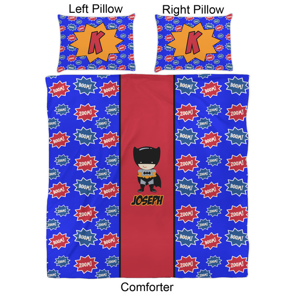 Superhero Comforter Set - Queen - Approval