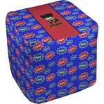 Superhero Cube Pouf Ottoman (Personalized)