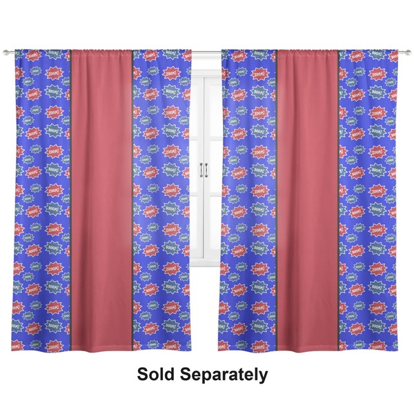 Custom Superhero Curtain Panel - Custom Size