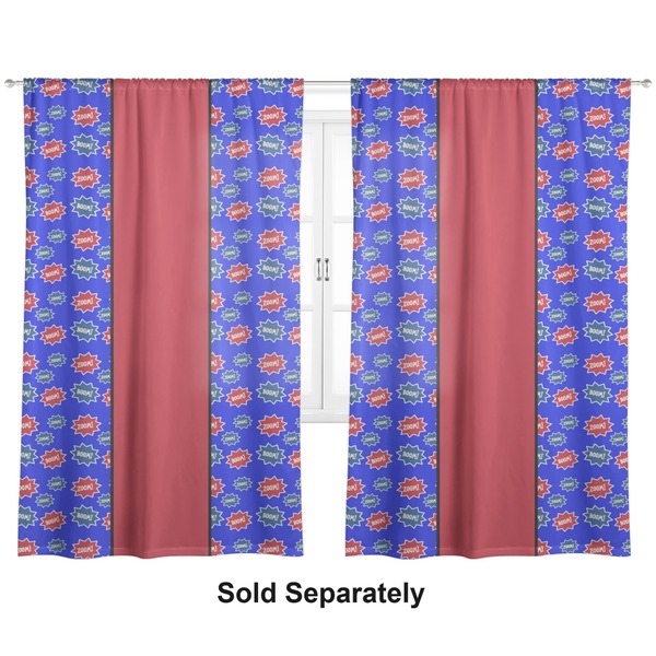 Superhero Curtain 112x80 - Lined