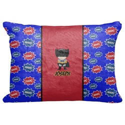 Superhero Decorative Baby Pillowcase - 16"x12" (Personalized)