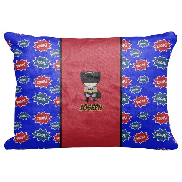 Custom Superhero Decorative Baby Pillowcase - 16"x12" (Personalized)