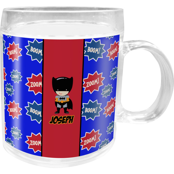 Custom Superhero Acrylic Kids Mug (Personalized)
