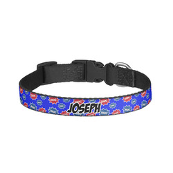 Superhero Dog Collar - Large (Personalized)