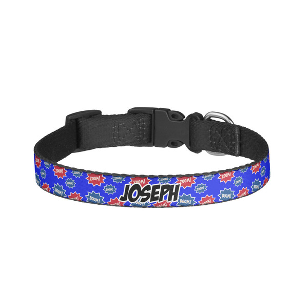 Custom Superhero Dog Collar - Large (Personalized)