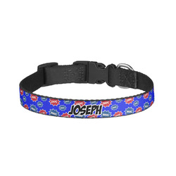 Superhero Dog Collar - Small (Personalized)