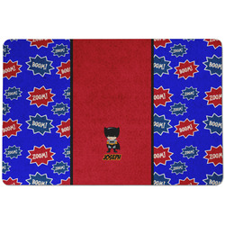 Superhero Dog Food Mat w/ Name or Text