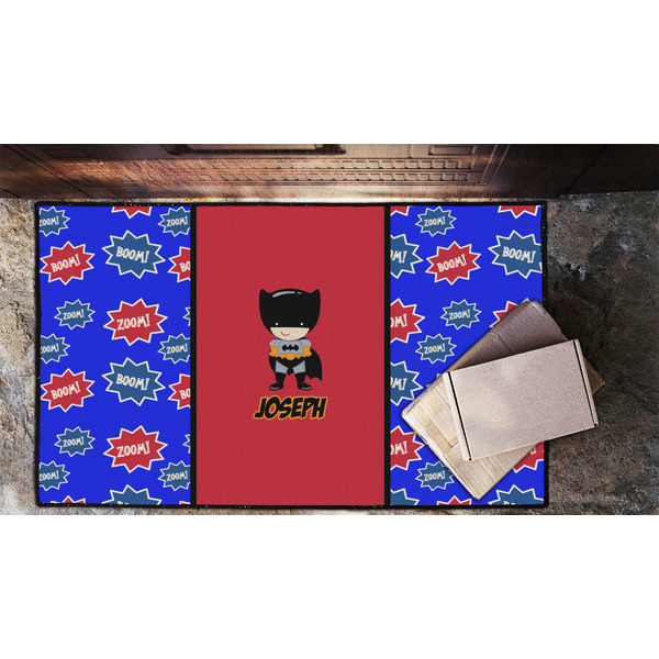 Superhero Door Mat - LIFESTYLE (Lrg)