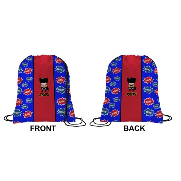 Superhero Drawstring Backpack