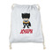 Superhero Drawstring Backpack - Sweatshirt Fleece (Personalized)
