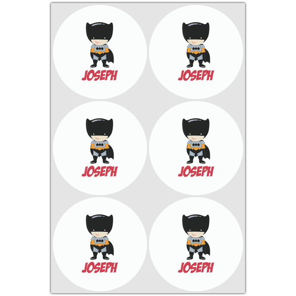 Superhero Drink Topper - Large - Set of 6