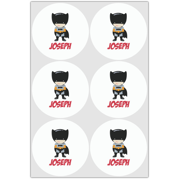 Superhero Drink Topper - XLarge - Set of 6