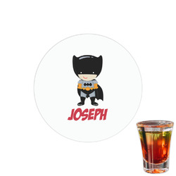 Superhero Printed Drink Topper - 1.5" (Personalized)