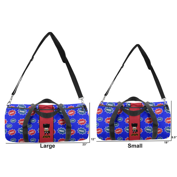 Superhero Duffle Bag Small and Large