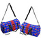 Superhero Duffle bag small front and back sides