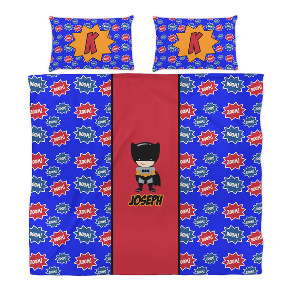 Superhero Duvet Cover Set - King - Alt Approval