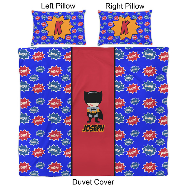 Superhero Duvet Cover Set - King - Approval
