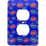 Superhero Electric Outlet Plate