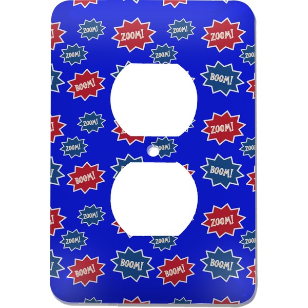 Custom Superhero Electric Outlet Plate