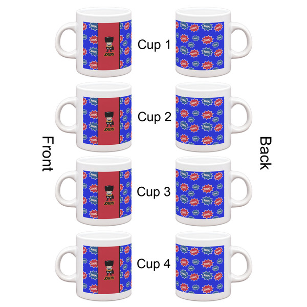 Superhero Espresso Cup Set of 4 - Apvl