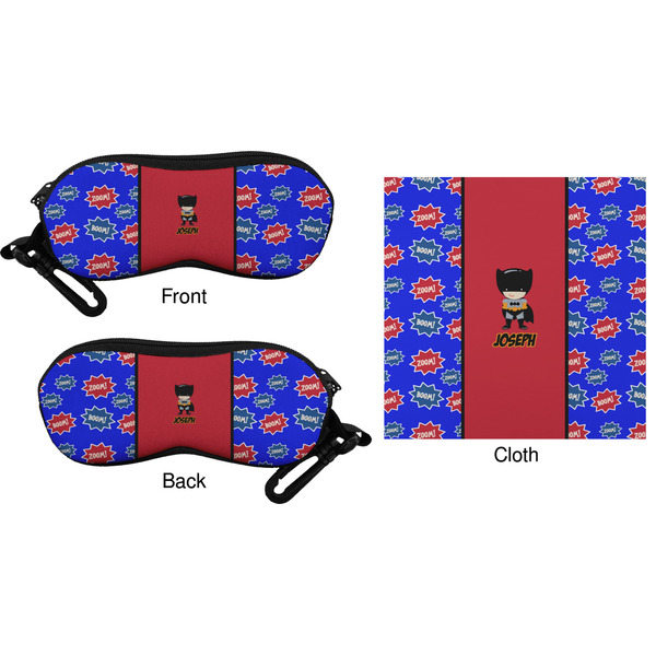 Superhero Eyeglass Case & Cloth (Approval)