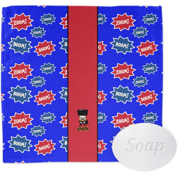 Custom Superhero Washcloth (Personalized)