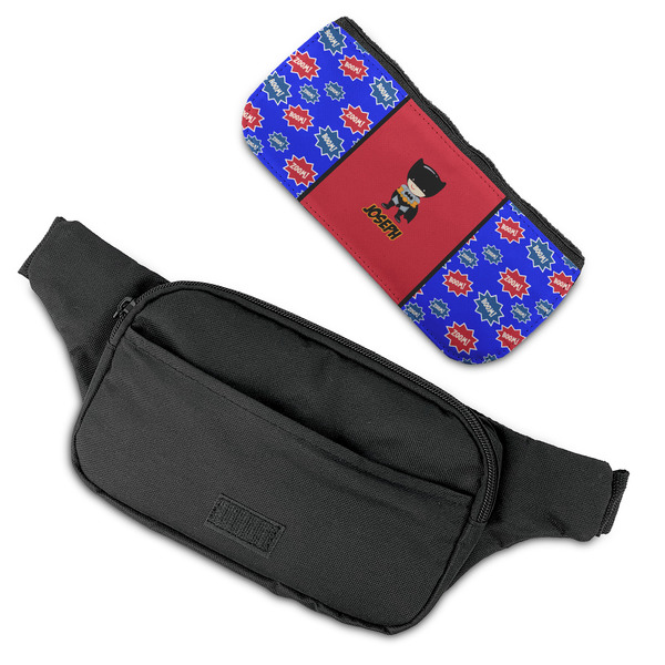 Superhero Fanny Packs - FLAT (flap off)