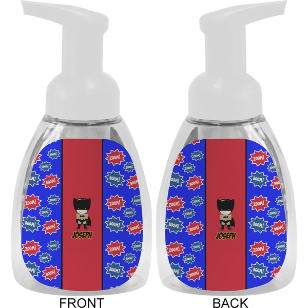 Superhero Foam Soap Bottle Approval - White