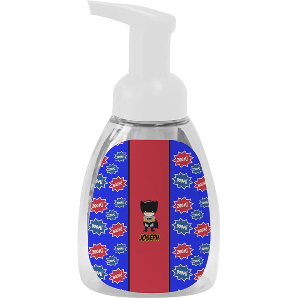 Custom Superhero Foam Soap Bottle (Personalized)