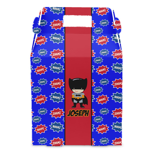 Superhero Gable Favor Box - Front