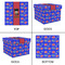 Superhero Gift Boxes with Lid - Canvas Wrapped - Medium - Approval