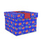 Superhero Gift Boxes with Lid - Canvas Wrapped - Medium - Front/Main