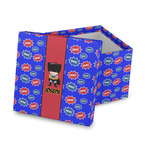Superhero Gift Box with Lid - Canvas Wrapped (Personalized)