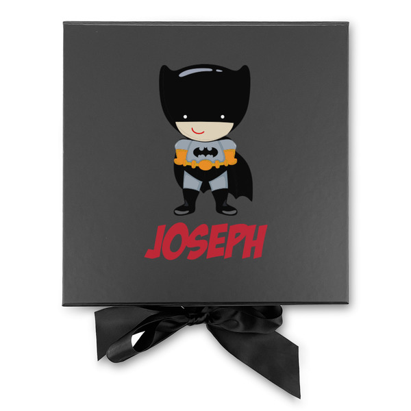 Superhero Gift Boxes with Magnetic Lid - Black - Approval