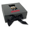 Superhero Gift Boxes with Magnetic Lid - Black - Front (angle)