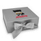 Superhero Gift Boxes with Magnetic Lid - Silver - Front