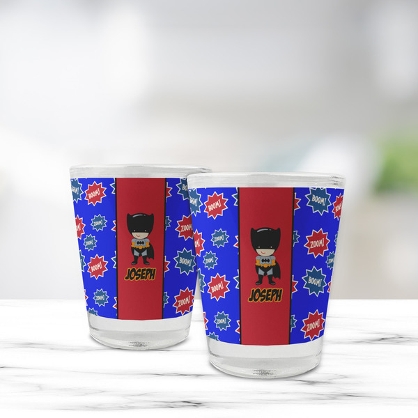 Superhero Glass Shot Glass - Standard - LIFESTYLE