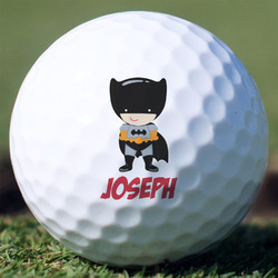 Superhero Golf Balls - Titleist Pro V1 - Set of 3 (Personalized)